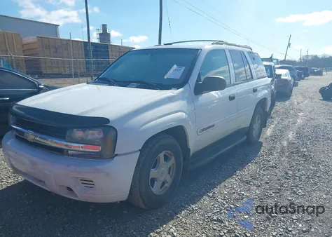2002 Chevrolet Trailblazer Ls z USA, uszkodzony, nr VIN 1GNDT13S522192073